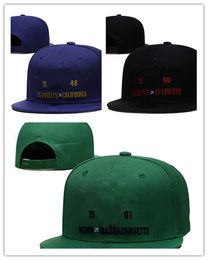 New Baskebtall Snapback Hats Team Black Colour Cap Snapbacks Adjustable Mix Match Order All Caps Top Quality Hat