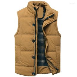 Men's Vests Drop Autumn Men Waistcoat Military Winter Sleeveless Jacket Outwear M-XXL XP06 Kare22