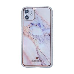 gradient case NZ - IMD Gradient Marble Shockproof Cover Fundas Phone Cases For iPhone 13 12 Pro MAX 11 X XR XS Max 8 7 Plus