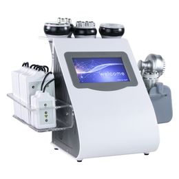 9IN1 спа -ультразвуковая машина для поглашения 40K кавитация RF -диод липо -лазерный жир сжигание снижает формирование тела