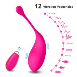 Silicone Erotic Vibrating Jump Egg Remote Control Female Vibrator Clitoral Stimulator Vaginal G-spot Massager Adults Sex Toy for Couples