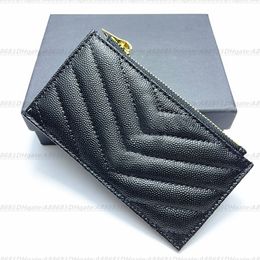 Lüks Moda çanta cüzdanları tasarımcı erkek zip kartlıklı cüzdanlar Çantalar beş yuvalı Omuz Çantaları CASE kadın kabartmalı Deri tutucular anahtar klasik kese çanta