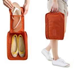 Storage Bags Portable Shoes Bag Travel Waterproof Organizer Gym Carry Shoe Case Slipper Sport Keeper BoxStorage