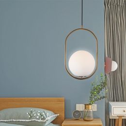 Pendant Lamps Modern Lights Deco Maison Iron LED Bedroom Restaurant Luminaire Hanging Ceiling LampsPendant