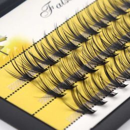 False Eyelashes Large-capacity Boxed 60 Clusters 20D Grafted Eyelash Extension 0.07mm Thick Mink Lashes Natural Style EyelashesFalse