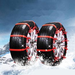 1/3/5PCS Car Tyre Snow Chains Car Suv Universal Emergency Chain Portable Tyre Wheels Snow Winter Chain Car Safety Accessories