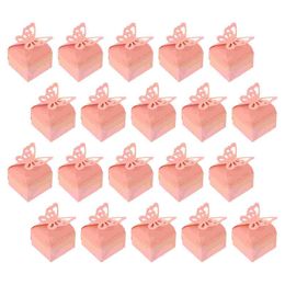 Gift Wrap 50pcs Paper Craft Wedding Candy Boxes Small Butterflies BoxesGift