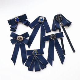 Handmade British Style Retro Diamond Solid Bow Ties For Men Wedding Groomsman Bowtie Necktie Fashion Accessories