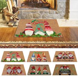 Carpets Christmas Door Mat Merry Outdoor Carpet Non-Slip Floor Year Ornaments For Room Bathroom BedroomCarpets CarpetsCarpets