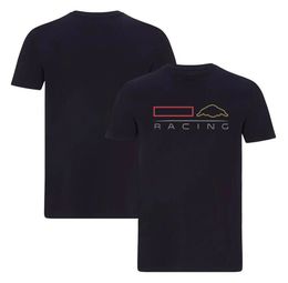 F1 T-shirt Formula 1 Team Racing Suit T-shirts Summer Motorsport Quick-dry Short Sleeve Tops Fashion Round Neck Car Workwear T-Shi252W