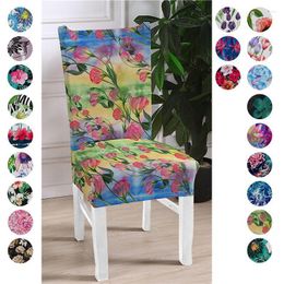 Chair Covers Sell Egg Printed Chairs Cover Spandex Stretch Elastic Slipcovers For Kitchen Dining Room Wedding Banquet ElChair