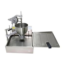 Hand-Cranked Blanking Doughnut Maker Machine With Fryer Automatic Commercial Donut Forming Machine For Sale