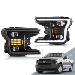 Car Taillight Streamer Turn Signal Dynamic Rear Lamp For Ford F150 Running Parking Reverse Fog High Beam LED Tail Light