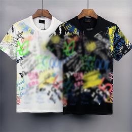 22 Men's T-shirts designer bags luxury men's wear summer round neck sweat absorbing short sleeves outdoor breathable cotton printed coats Tee a016363