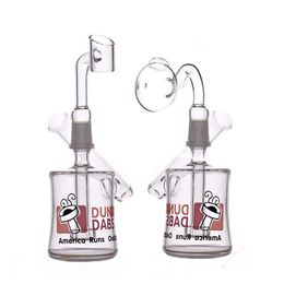 DHL DREE Mobius Matrix Sidecar Glass Bong Birdcage Perc Beaker Bongs Thick Smoking Water Pipes with 14 Mm Joint Glass Oil Burner Pipes