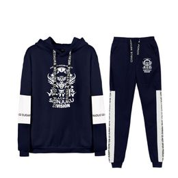 Men's Tracksuits Hypnosis Mic Spring Printing All-match Casual Sports Hoody Sportswear Sweatshirt Trousers Two-piece SuitMen's