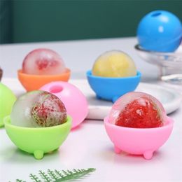 Big Ice Hockey Silicone Round Sphere Cube Tray Whiskey Ball Maker Mould Chocolate Mould 220531