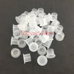 size ink caps tattoo Australia - Whole-1000pcs 13mm Medium Size Steady Self Stand Tattoo Ink Pigment Cups Caps Supply WIC13-1000#2378
