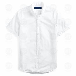 Short Sleeve Shirts Mens Designer Business Dress Shirt Fashion Casual Shirt Men Slim Fit Stripe Womens Small Horse Man T Solid Color 566