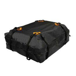 Car Organiser 425 Litres Roof Top Rack Bag Cargo Carrier Storage Travel Luggage Waterproof Universal Accessories