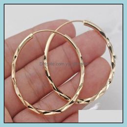 Dangle Chandelier Earrings Jewelry Classic Simple Hoop Earring For Women Gold Color Geometric Pattern Suit Various Ocns Metal Versatile Fe