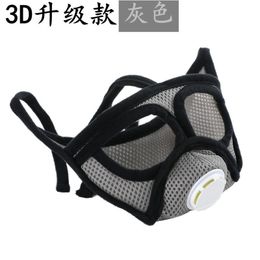 Short Snout Dog Muzzle for Pug French Bulldog Muzzle with Breathing Dog Cover AntiFog Haze AntiDust Mask 201102