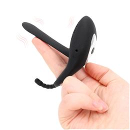 OLO Anal Vagina Stimulation Male Cock Ring sexy Toys for Men G-spot Vibrator Vibrating Penis 7 Speed Couples Flirt