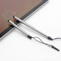 Retractable Universal Touch Screen Pen Capacitive Stylus Pens For Smart Phone Tablet For iPad Point Round Thin Tip