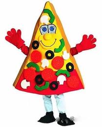 Pizza Mascot Costume Restaurant Party Suits Fancy Adults Size Dress Event Unisex Cartoon Apparel Halloween