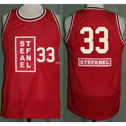 Nikivip 1991 Exhibition Game Stefanel Trieste Scottie Pippen #33 Retro Basketball Jersey Men's Stitched Custom Any Number Name Jerseys