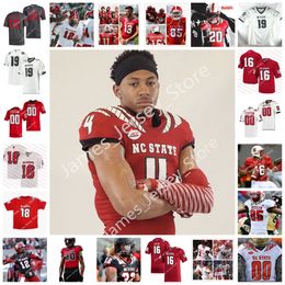 NCAA N.C. State Wolfpack Jersey Stitched College Football Uniform 4 Cecil Powell 22 Teshaun Smith 0 Demie Sumo-Karngbaye 15 Keyon Lesane 89 Jakolbe Baldwin 21 Jalen Coit