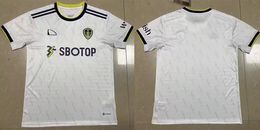 -22-23 Leeds United Soccer Men's T-shirts Fan Edition Polos Shirty Summer Outdoor Sports Football Training Shirt