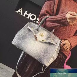 Handbag Women Bag Printed Snake Crocodile Skin Jelly Bag Tote Python Purse Female Crossbody Satchel Other Bags Accessories