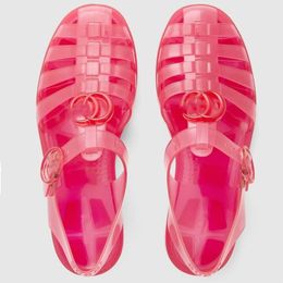 Designer Sandals Women Slippers Transparent Slides Summer Outdoor Sandal Rubber Sole Slipper