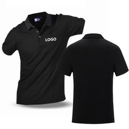 Men's Polos Custom Men Solid Shirt Summer Top Quality Cotton Women Tops Print Your Like Po Unisex Sports Wear Woman ClothingMen's MenMen's M