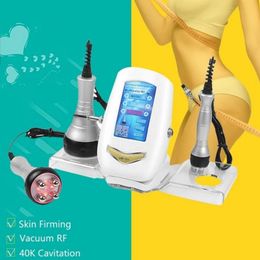 Body Slimming System 40K Lipo Cavitation Ultrasonic 3 in 1 Slim Machine with RF for Fat Removal Anti Cellulite Weight-Loss Skin Tightening.
