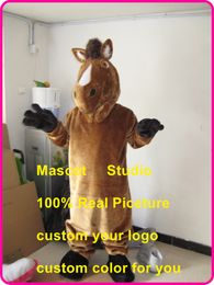 brown horse mascot costume custom fancy costume anime kit mascotte theme fancy dress carnival costume40187