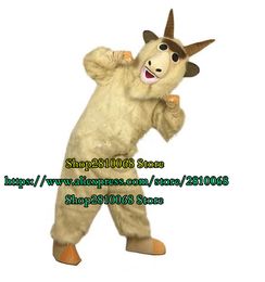 Mascot doll costume Animal Character Furry Goat Mascot Costumes Fancy Dress Costume Sheep Advertising Characteristi Clothing 1228