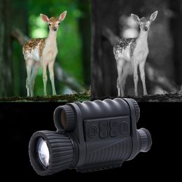 WG650 Night Vision Scope Tactical 6X50 Digital Optical Infrared Night Hunting Monocular Long Range NV Sight Picture and Video Function