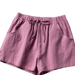 Shorts Women s Summer Slim High Waist Pants Loose Wide Legs Women Clothing Fashion White 220629