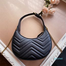 2022Genuine Leather Underarm Bags Women Mini designer bag 2022 Trendy High Quality chain shoulder bag with Box Ladies Evening handbag