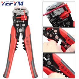 Wire Stripper Tools Multitool Pliers YEFYM YE-1 Automatic Stripping Cutter Cable Crimping Electrician Repair 220428