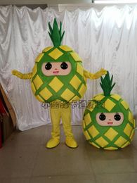 Mascot doll costume Pineapple Mascot Costume Fruit Cartoon Apparel Halloween Birthday Adult Size Performance Prop costume Adult Outfit
