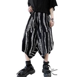 Pantalones A Rayas Blanco Negro Hombres Oferta Online | DHgate.com