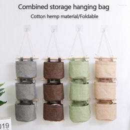 Storage Boxes & Bins Home Wall Hanging Organizer Bag Toys Decor Pocket Pouch Cloth Sundries Container Save Space SuppliesStorage