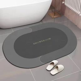 Carpets Super Absorbent Floor Mat Bath Quick Drying Bathroom Carpet Modern Simple Non-slip Mats Home Oil-proof Kitchen MatCarpets