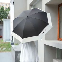 Luxury Umbrellas Windproof Double Automatic Folding Umbrella Effective UV Protection Outdoor Products 220426