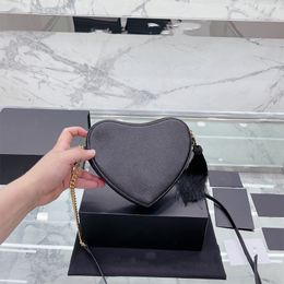 Top Designer Handbags Luxury Love Bag New Shoulder Chain crossbody bag Fashion Women Genuine Leather Wallet Tote luxurys messenger Purse