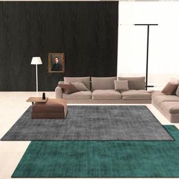 Carpets Nordic Style Solid Colour Living Room Large Area Carpet Modern Bedroom Bedside Rug High Quality Coffee Table Sofa Floor Mats