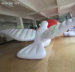 Customization 3 Metres Height White Air Blown Pigeon/ Inflatable Animal For Outdoor Advertising/Event Promotion